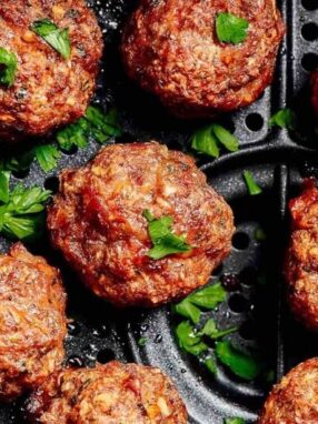 Air Fryer Meatballs