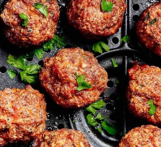 Air Fryer Meatballs